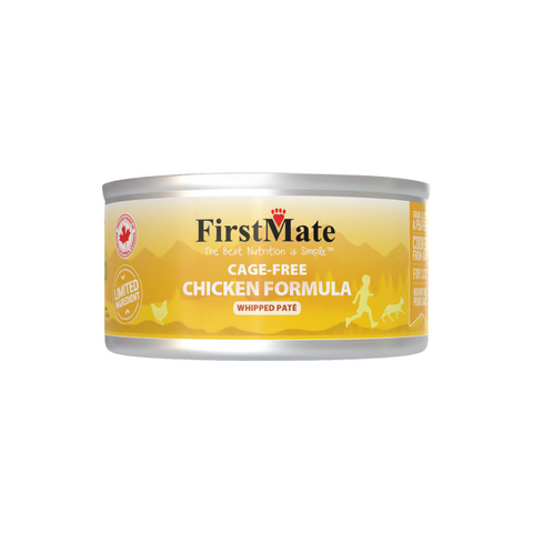 FirstMate Cage-Free Chicken Formula, 156g x 24 cans