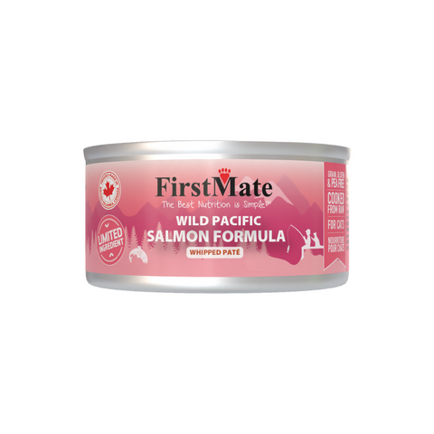 FirstMate Wild Salmon Formula, 156g x 24 cans