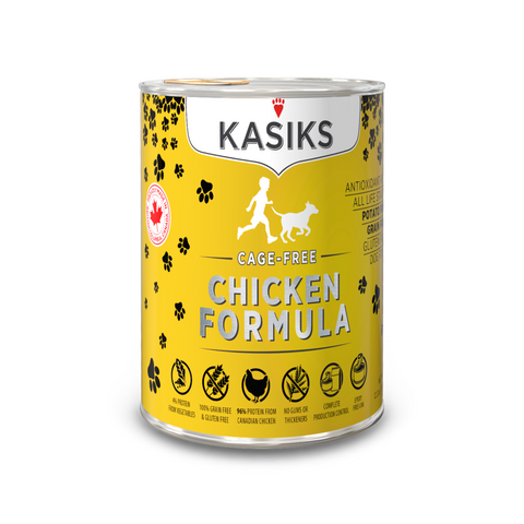 KASIKS Cage-Free Chicken Formula, 345g x 12 cans