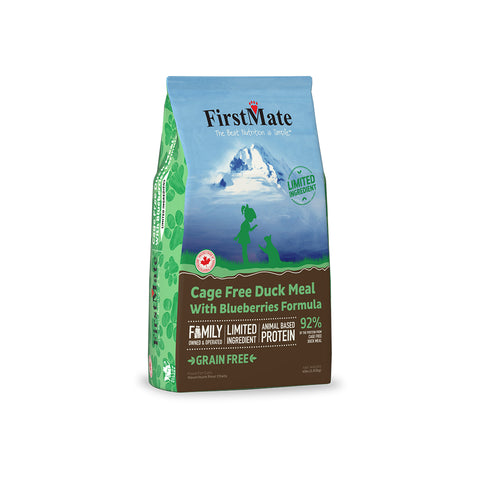 FirstMate Cage Free Duck with Blueberries for Cats
