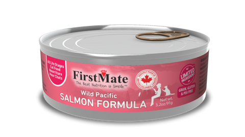 FirstMate Wild Salmon Formula, 91g x 24 cans