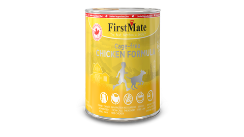 FirstMate Cage-Free Chicken Formula, 345g x 12 cans