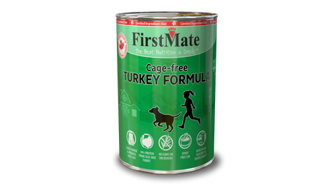 FirstMate Cage-Free Turkey Formula, 345g x 12 cans
