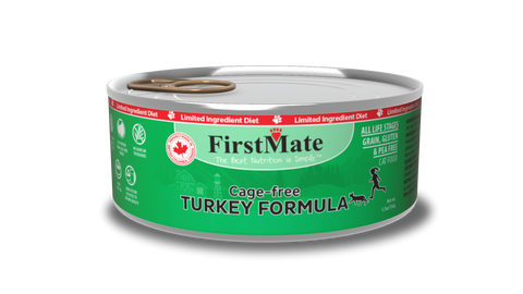 FirstMate Cage-Free Turkey Formula, 156g x 24 cans
