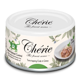 Chérie, Tuna Topping Crab in Gravy (Hairball Control Series) - 24 cans/ctn
