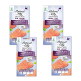 (NEW) Natural Kitty Creamy Treats, Functional Cat Treats, Skin & Coat - Salmon Puree