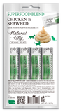 Natural Kitty Creamy Treats, SUPERFOOD BLEND - Chicken & Seaweed