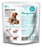 Natural Kitty Meaty Cube - 100% Tuna & Anchovy, 60g (for Dogs & Cats)