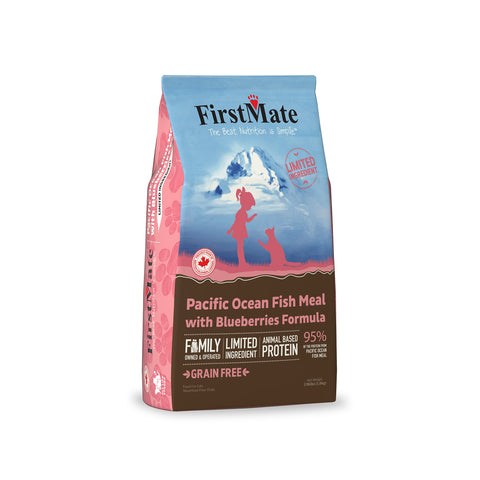 FirstMate Pacific Ocean Fish with Blueberries (for Cats)