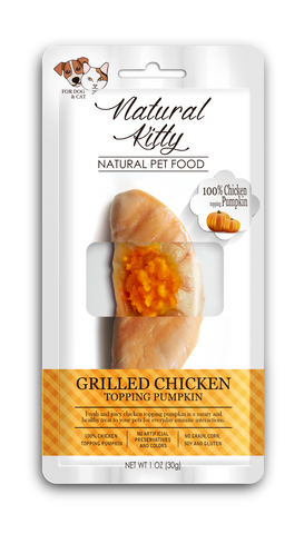 Natural Kitty Original Series - Grilled Chicken with Pumpkin