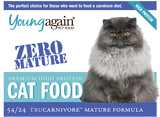 Young Again, Zero Mature Health Premium High Protein Cat Food