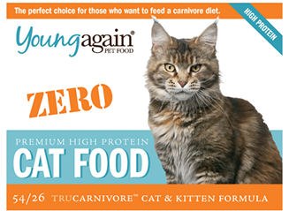Young Again, Zero Premium High Protein Cat Food